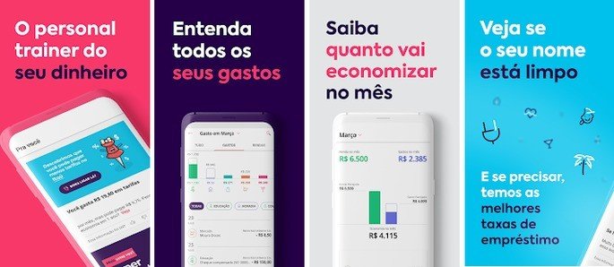 Melhores aplicativos para controle financeiro